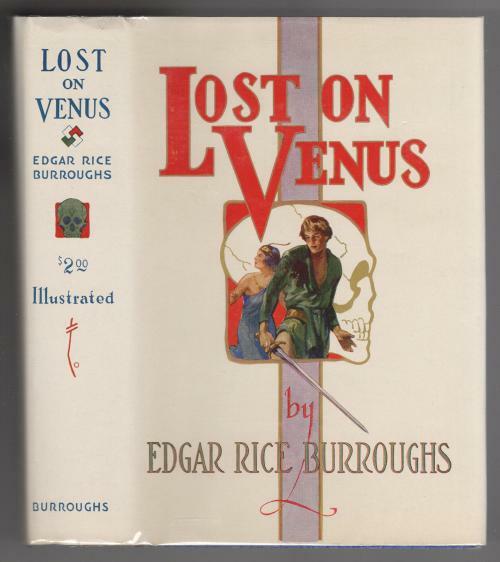 Lost on Venus by Edgar Rice Burroughs (First Edition) J. Allen St. John
