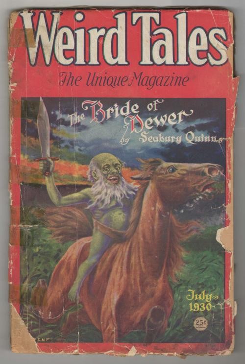Weird Tales Jul 1930 C. C. Senf Cvr;