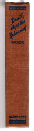 Death Stops the Rehearsal by Richard M. Baker (First Edition)
