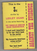Against the Evidence by Lesley Egan (First UK Edition) Gollancz File copy
