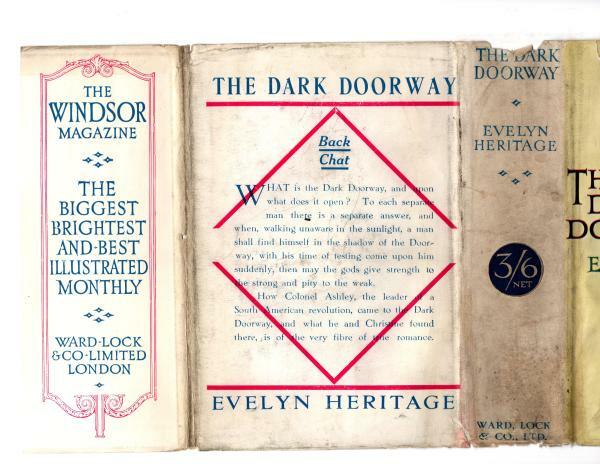 The Dark Doorway by Evelyn Heritage (First Edition) File Copy