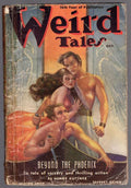 Weird Tales Oct 1938 Brundage Cvr; Finlay Art; Lovecraft; Quinn - Pulp