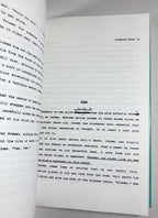 The Hollow Man by Dan Simmons (Uncorrected Manuscript Pages)