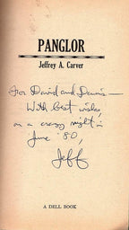Panglor by Jeffrey A. Carver (First Printing) Signed
