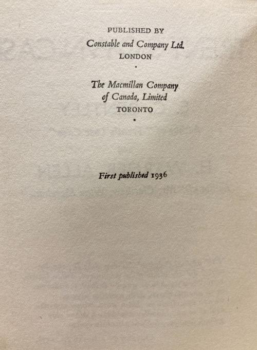 Trent's Own Case by E. C. Bentley & H. Warner Allen (First Edition)