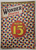 Wonder Stories Nov 1932 Frank R. Paul stylized editioral Cvr; C. A. Smith; Simak