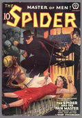 The Spider Jan 1940 Rafael DeSoto GGA Bondage Cvr - Pulp Trimmed