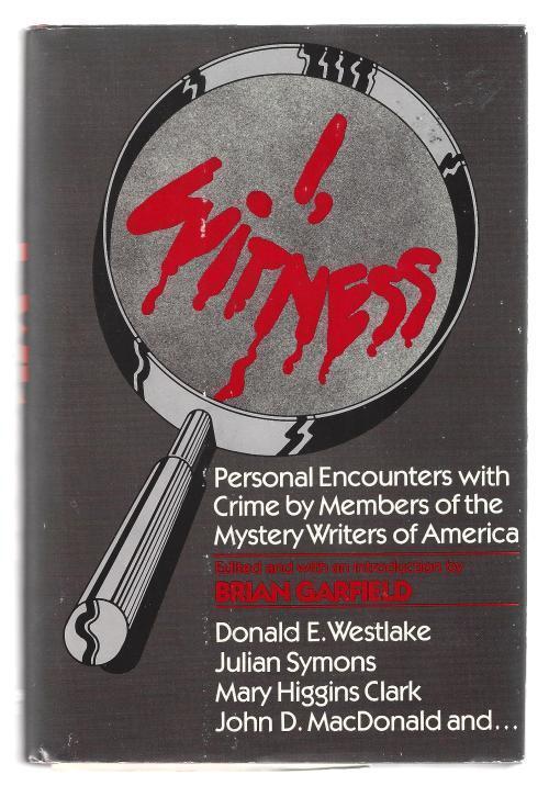 I, Witness by Brian Garfield (First Edition) Signed Review Copy