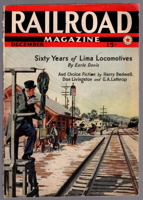 Railroad Magazine Dec 1939 Don Livingston; Gilbert Lathrop; Harry Bedwell