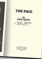 The Face by Jack Vance (First Edition) Signed
