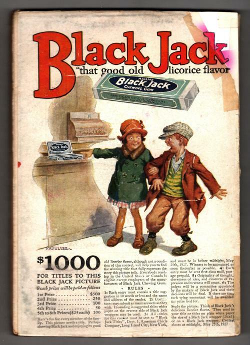 Sea Stories Mar 1927 Pulp Murphy Cvr; George Allan England "Cork."