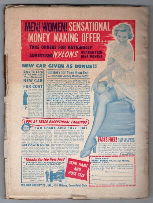 Super Science Sep 1950 L. Ron Hubbard; Fredric Brown, Finlay Art