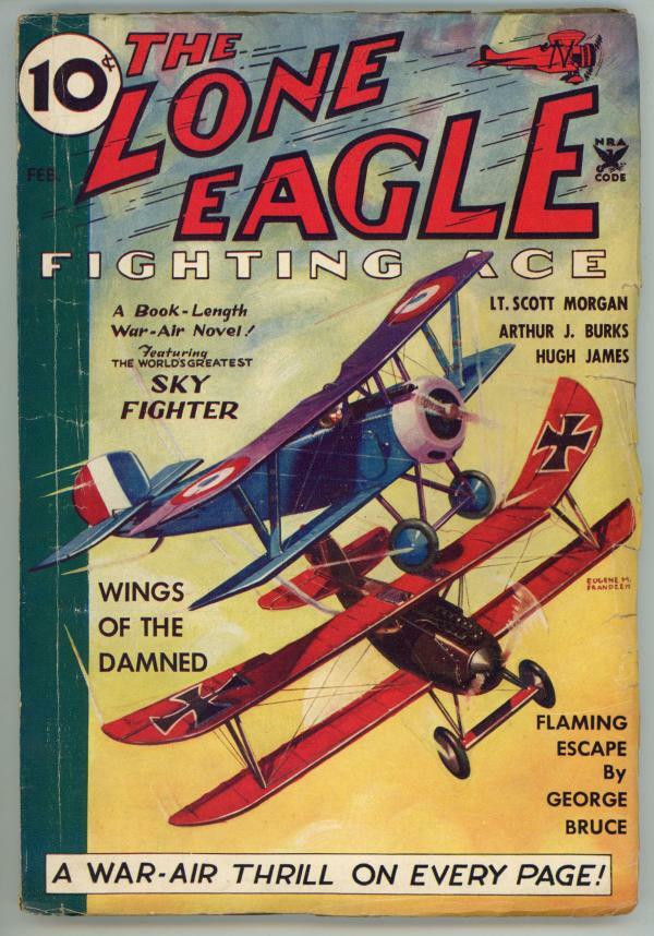 The Lone Eagle Feb 1935 Pulp