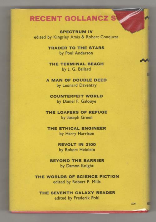 The Thirst Quenchers by Rick Raphael (First Edition) Gollancz SF File Copy