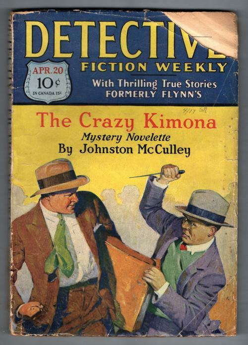 Detective Fiction Weekly Apr 20 1929 Johnston McCulley - The Crazy Kimona