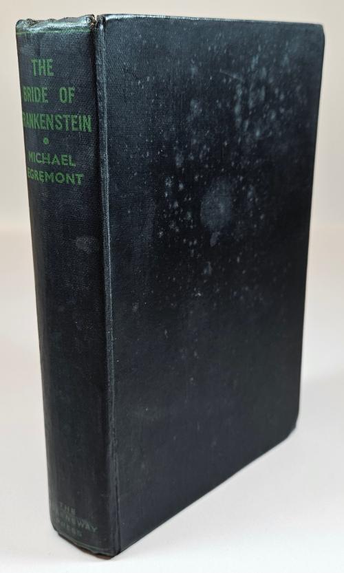The Bride of Frankenstein by Michael Egremont (First Edition)