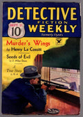 Detective Fiction Weekly Sep 23 1933 J. Allen Dunn - Pulp