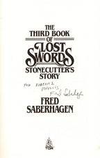 Book of the Lost Swords Series (Complete 8 Volume Set, First) Signed