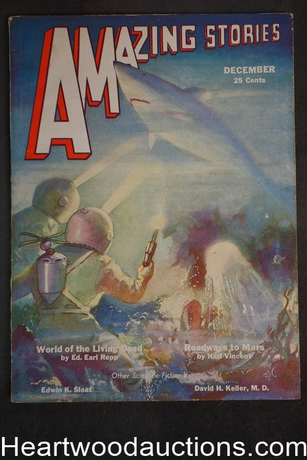 Amazing Stories Dec 1932 Morey, Repp, Keller
