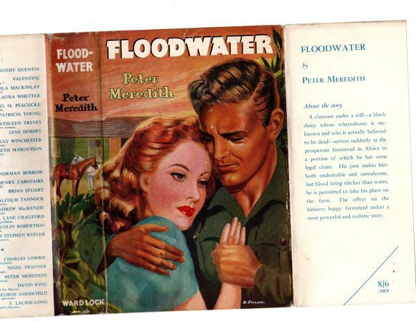 Floodwater by Peter Meredith (First Edition) Hubin Listed, Ward File Copy
