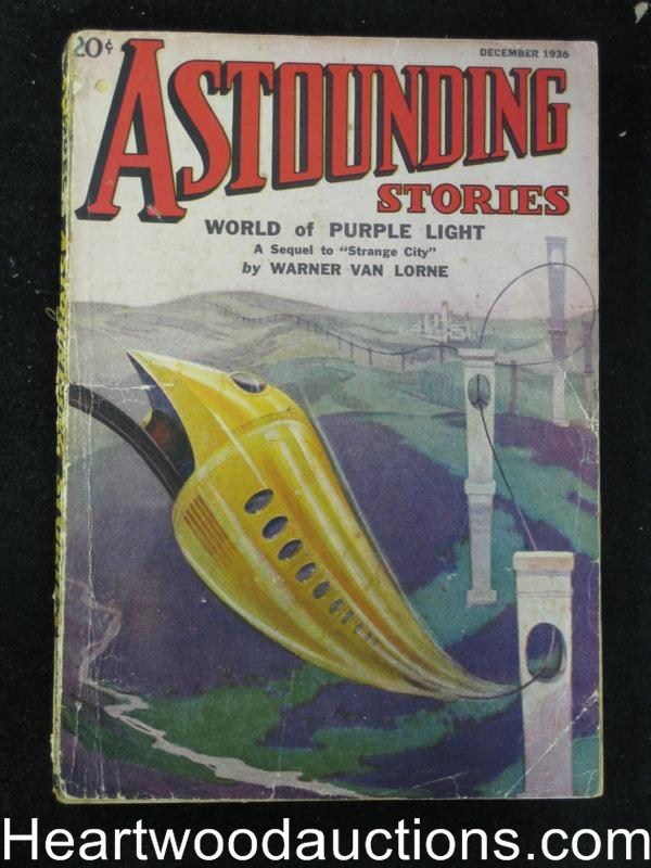 Astounding Stories Dec 1936 Murray Leinster, John W. Campbell, Jr