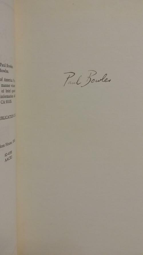 The Spider's House by Paul Bowles (Limited Edition) Signed Copy #222