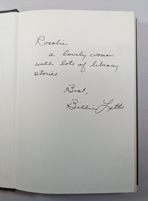 The Honk and Holler Opening Soon by Billie Letts (First Edition) Signed