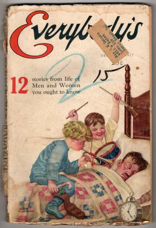 Everybody's Dec 1925 Revere F. Wistehuff Cvr; H. Bedford-Jones