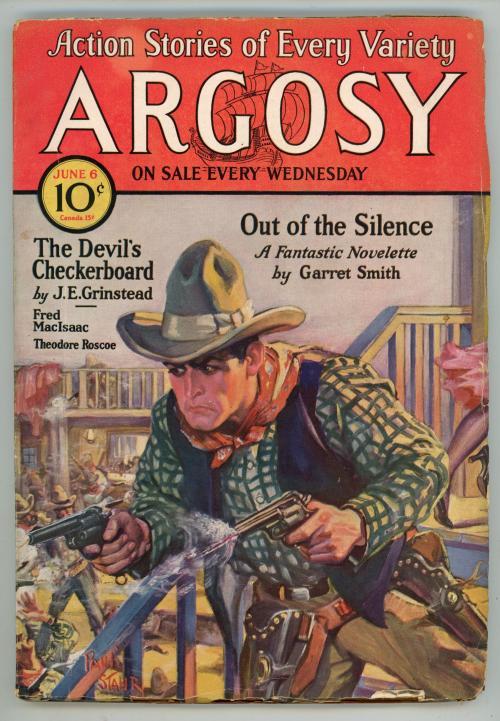 Argosy Jun 6 1931 Peter the Brazen; Paul Stahr Cover Art