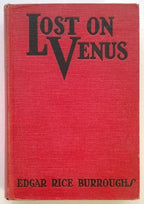 LOST on VENUS by Edgar Rice Burroughs G&D J. Allen St. John Art Fax