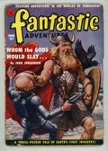 Fantastic Adventures Jun 1951 Funny Viking vs Alien Cvr