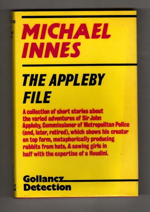 The Appleby File by Michael Innes (First UK Edition) Gollancz Detection File ...