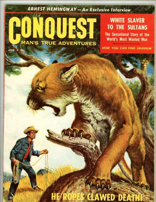 Conquest Apr 1955 Volume 1 Issue 1 Ernest Hemingway