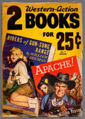 Two Western-Action Books 1952 Spring Allen Anderson CVR