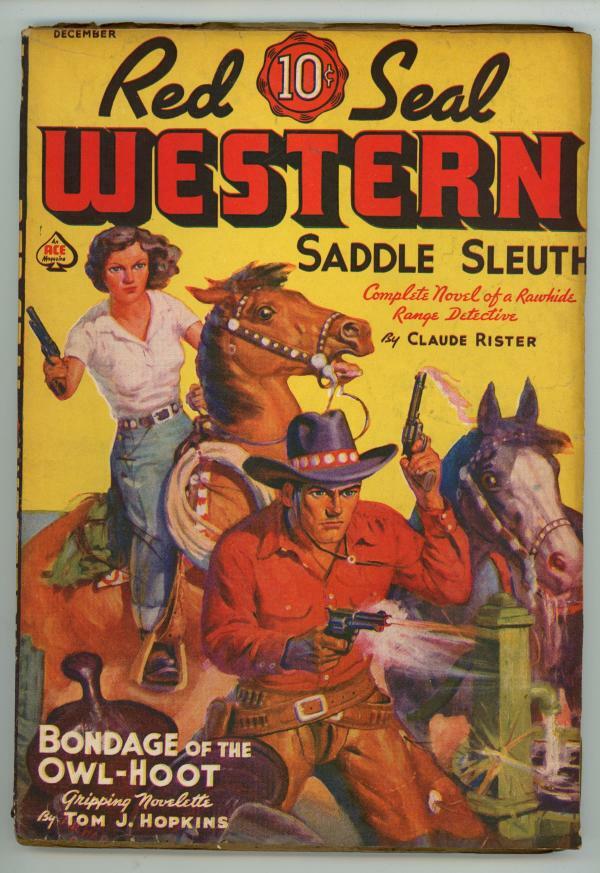 Red Seal Western Dec 1937 Richard Case Cvr Pulp