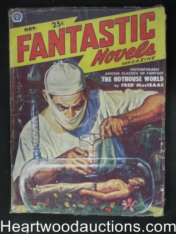 Fantastic Novels Nov  1950 Desoto Cover