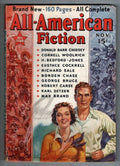 All-American Fiction Nov 1937 1st; Watson Cvr; Woolrich; Brand; Bedford-Jones