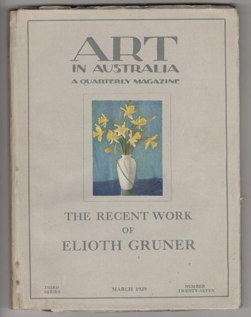 Art in Australia: A Quarterly Magazine (Third Series, Number 27)