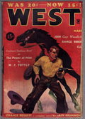 West Mar 1935 Frederick Witton Cvr Art, W.C. Tuttle, Jack Drummond Trimmed