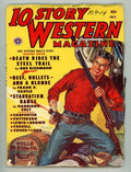 10 Story Western Oct 1950 Norman Saunders cover, Frank P. Castle, Harrison Colt