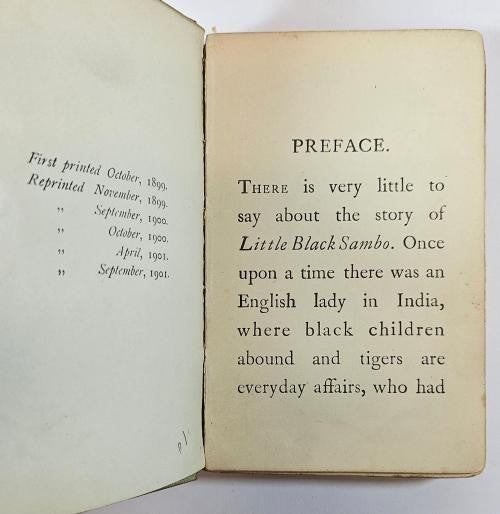 The Story of Little Black Sambo by Helen Bannerman