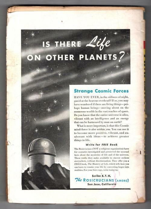 Amazing Stories February 1951 First Kendall Foster Crossen Sci-Fi