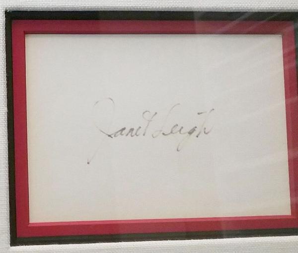 Alfred Hitchcock's 1960 PSYCHO Film AUTHOR & CAST AUTOGRAPHS "Psycho House"