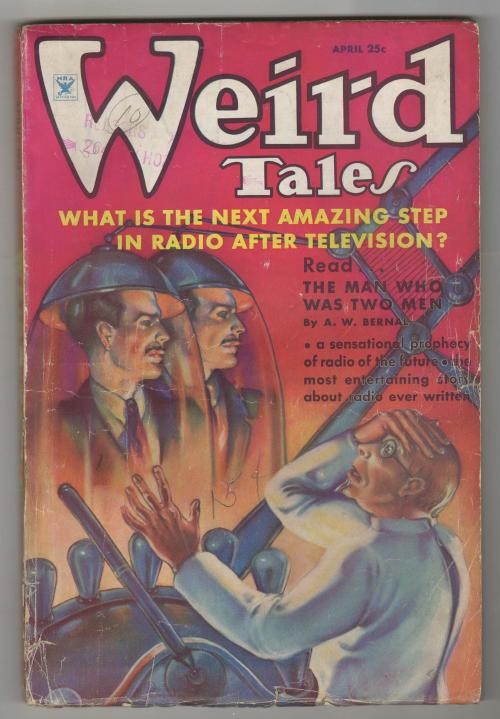 Weird Tales Apr 1935 Brundage Cvr; H.P. Lovecraft; OA Kline; Wandrei; CA Smith