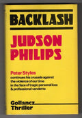 Backlash by Judson Philips (First UK Edition) Gollancz File Copy