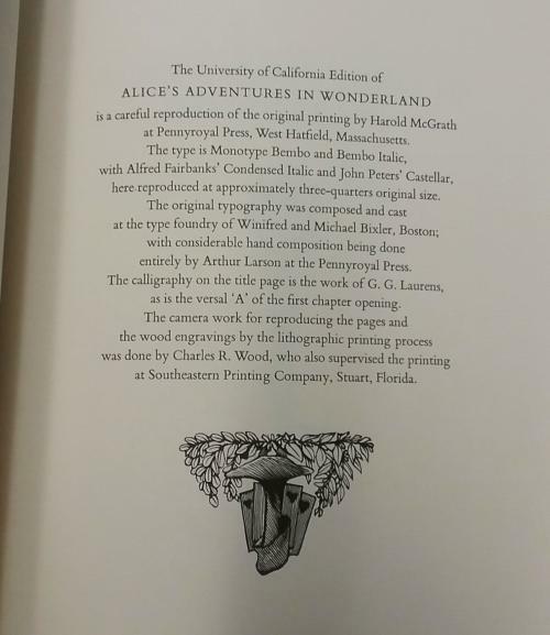 Alice's Adventures in Wonderland by Lewis Carroll Print Portfolio Signed