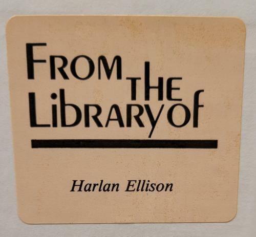 Assignment Abacus by L.P. Davies (First Edition) Signed by Harlan Ellison