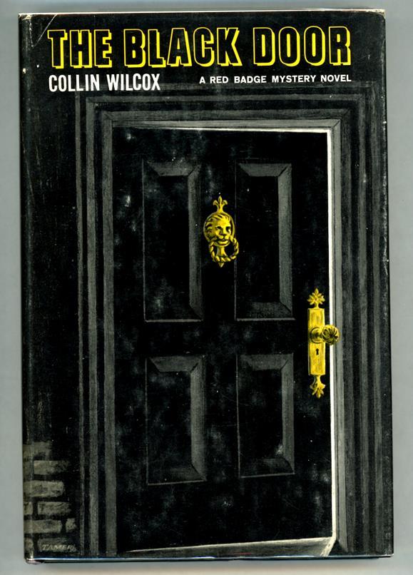 The Black Door by Collin Wilcox 1st HC w/DJ