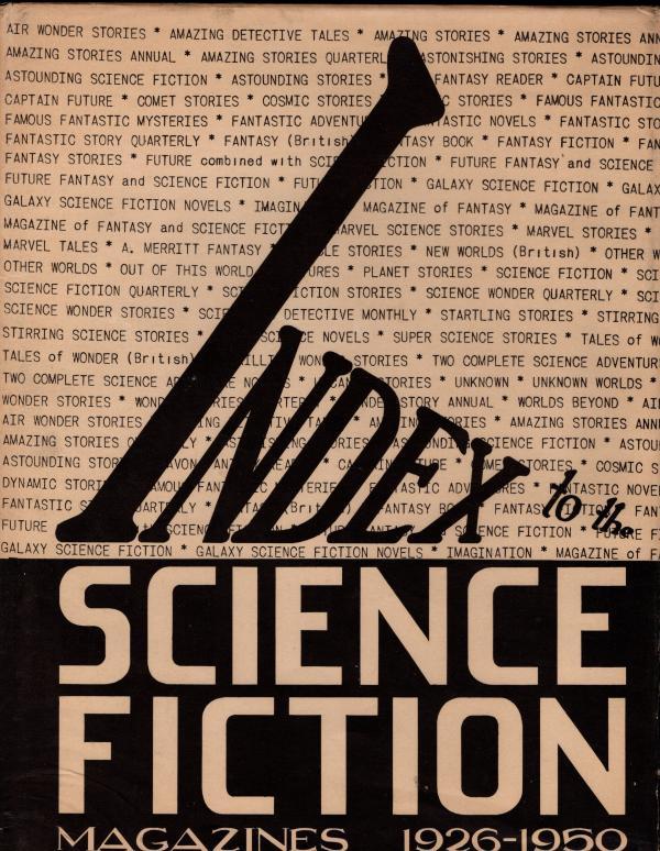 Index To The Science Fiction by Donald B. Day