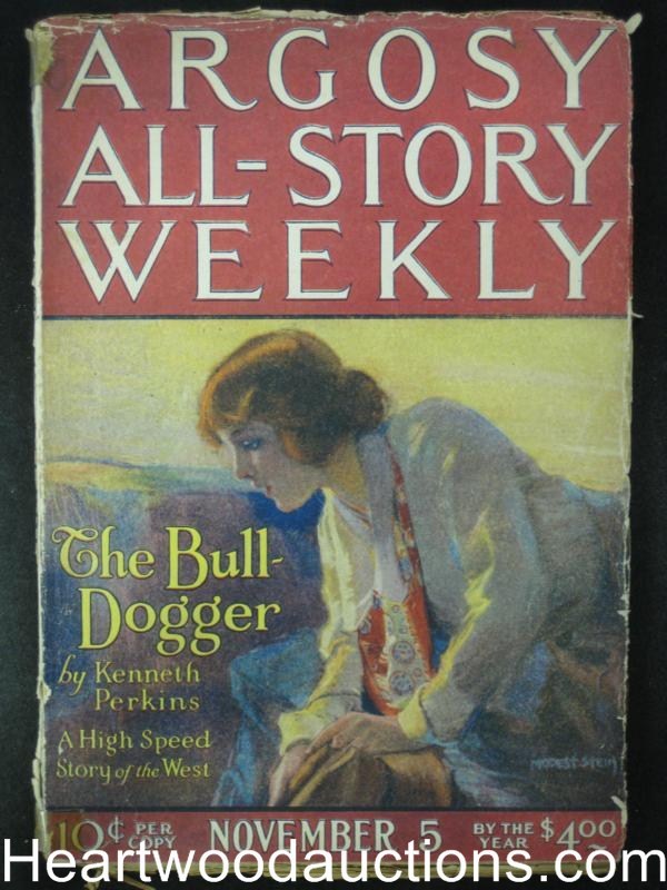 Argosy Nov 5 1921 Shadowers, Brand